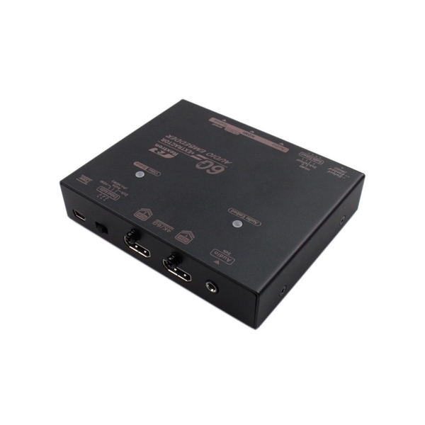VCAMM-622 4K HDMI to 4K HDMI + Audio Embedder / Extractor