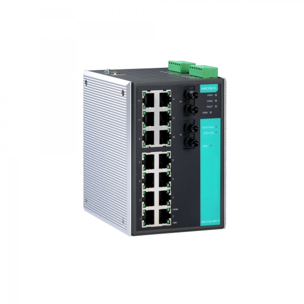 MOXA 16Port Advanced Managed Ethernet Switch EDS-516A-MM-SC
