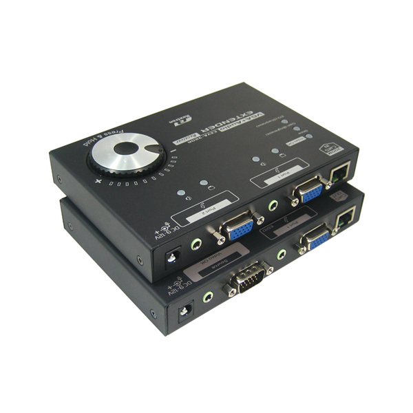 EXVA-12LR 300미터 VGA+Audio 연장기 Full HD 지원