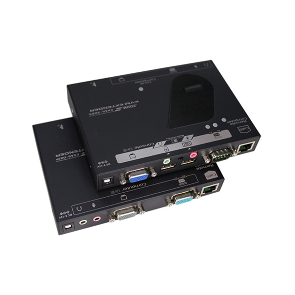 EXAS-3021 300M KVM Extender w/ Audio, Serial & IR
